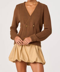 Astr - Merritt Double Breasted Cardigan