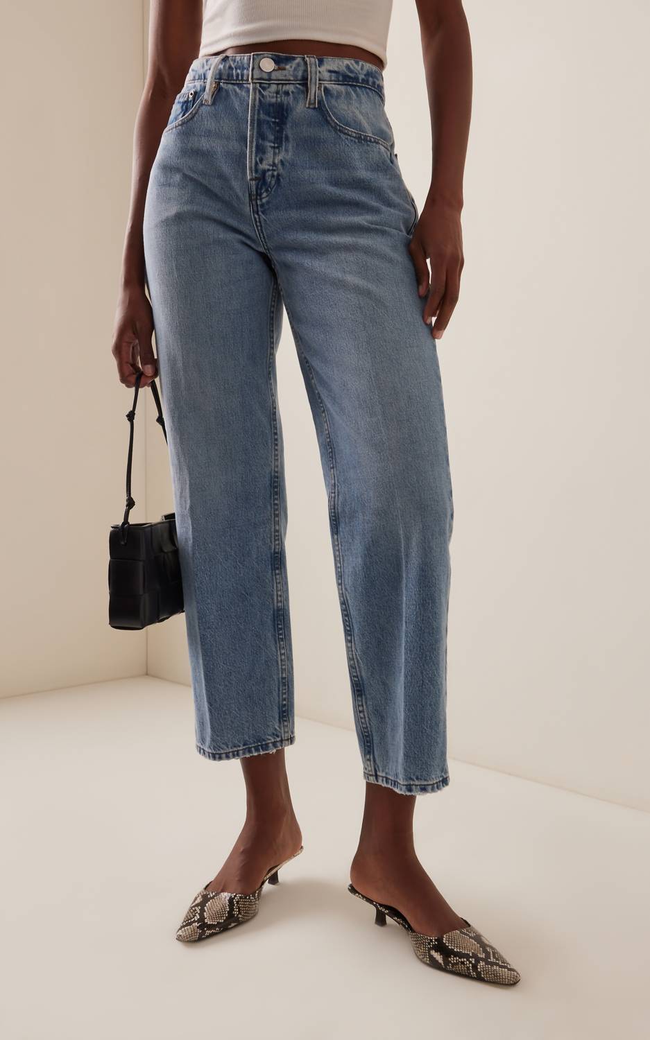Frame - Slouchy Straight Jeans