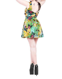 Hearts & Roses - Forest Mini Dress