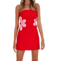 Day + Moon - Women's Bloom Babe Strapless Mini Dress