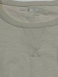 Dkny - V-inset Roll-sleeve T-shirt