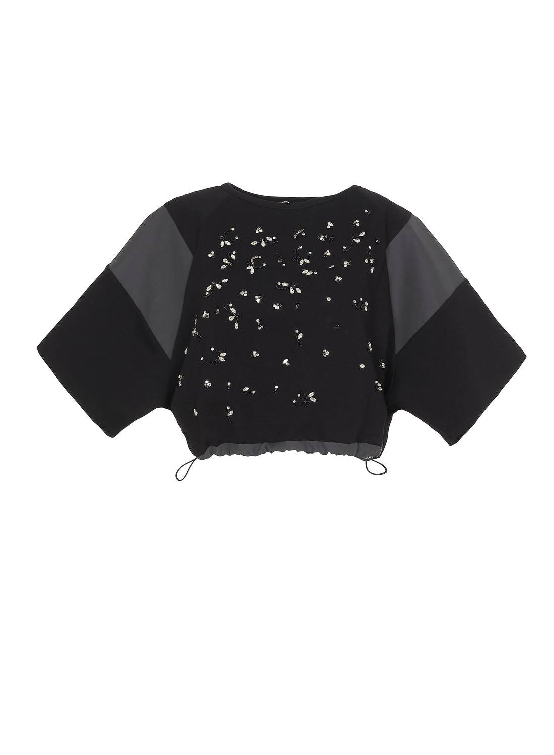 Mantu - Women's Gem Embellished Crop Top