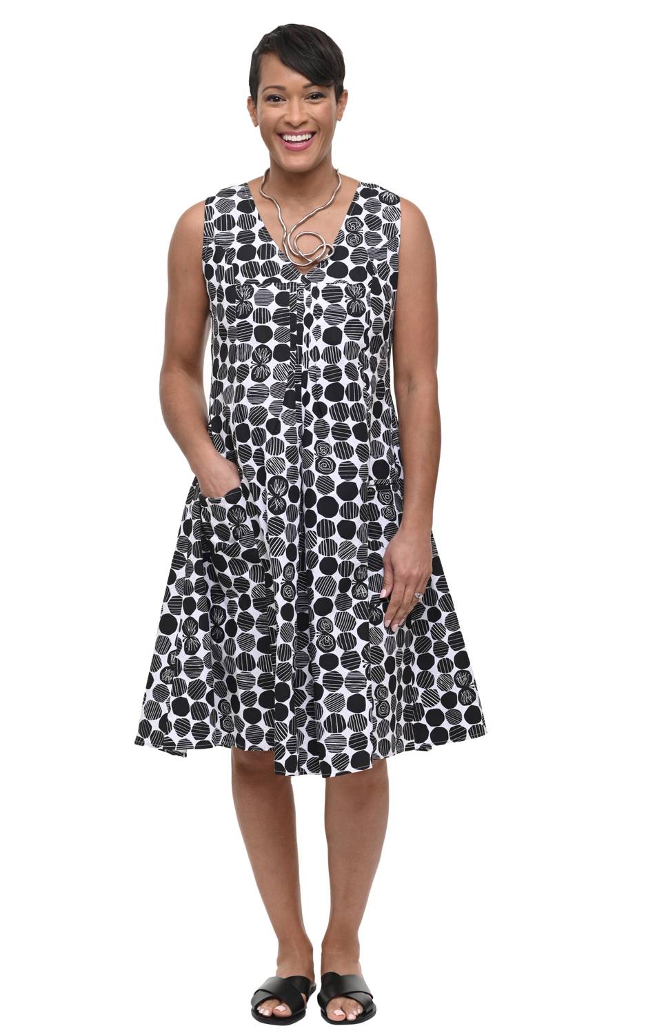 Tulip Clothing - Poppie Sleeveless Dress