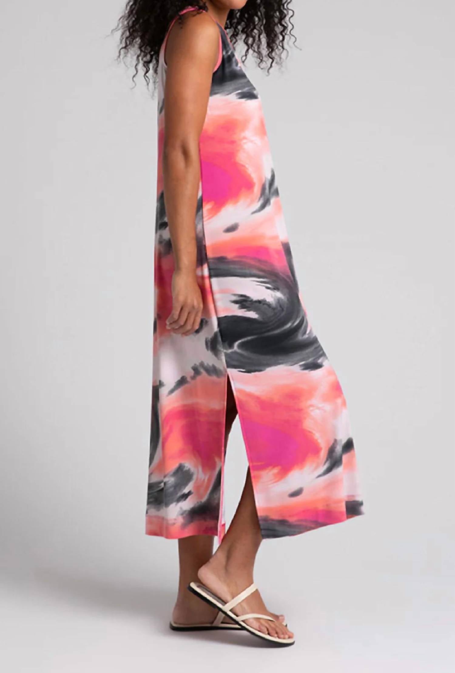 Sympli - Reversible Slit Tank Dress