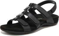 VIONIC Women's Rest Amber Slide Sandal in black - women's sandal