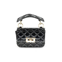 BC Handbags Women's Buxton Jelly Bag in black - women's bag