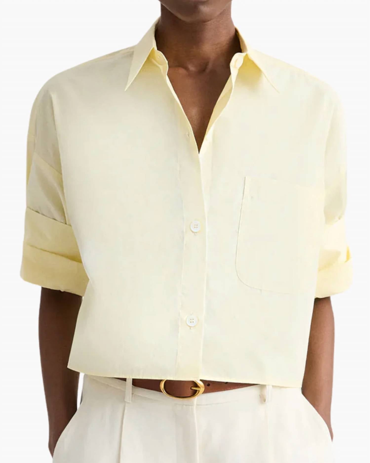 Twp - Next Ex Cropped Shirt