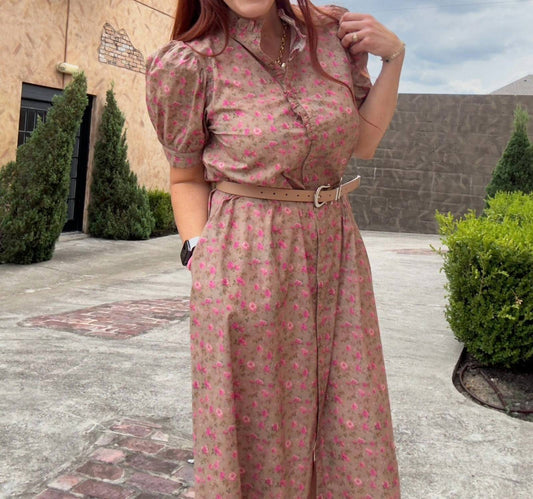 Entro - Blissful Midi Dress