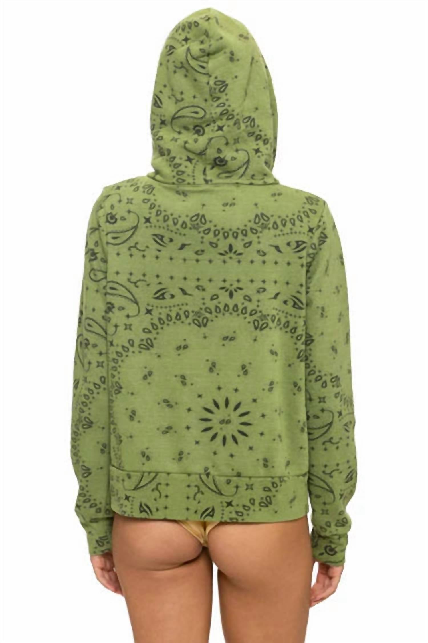 Aviator Nation - Unisex Bandana Zip Hoodie