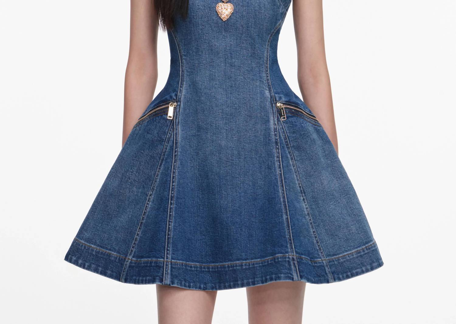 Self-Portrait - Flared Mini Dress