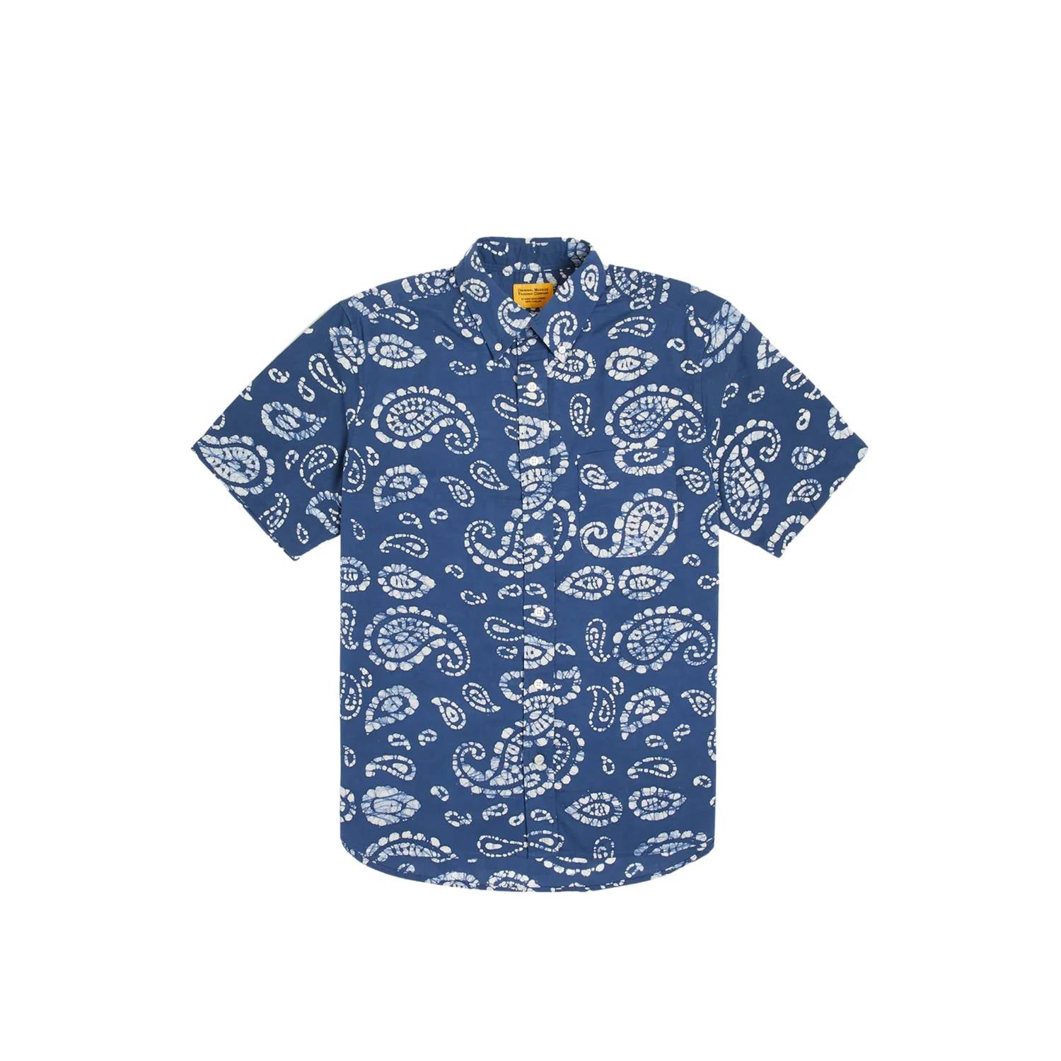 Original Madras Trading Company - Men's No6 Button Down Short Sleeve Shirt