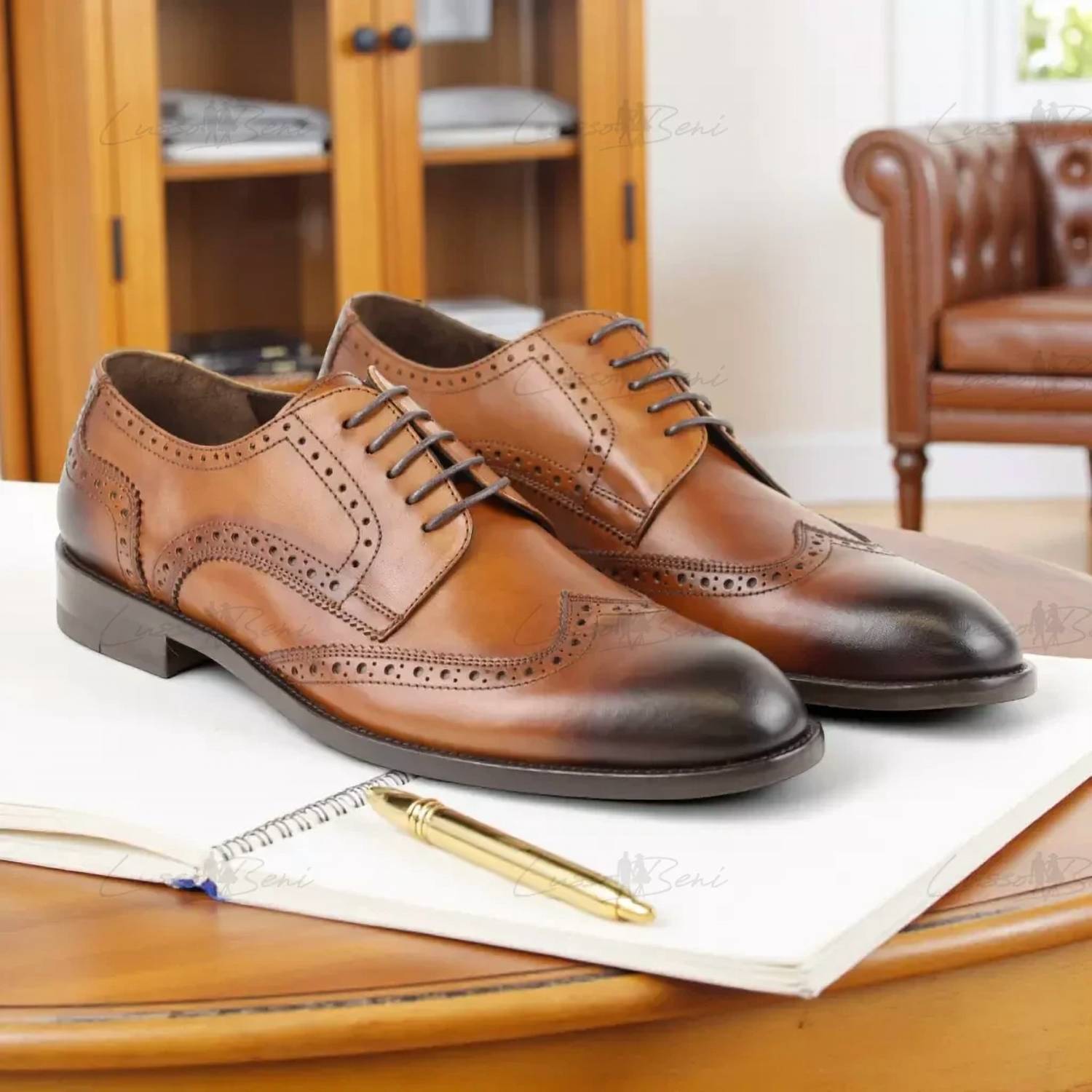 Lusso Beni - Men's Plotinus Derby Shoes