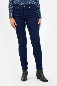 Jensen Women’s Stretch Denim Jeans in blue - women's jeans - detail view