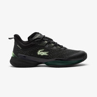 LACOSTE Men's Ag-lt23 Ultra Shoe in black light green - men's sneaker