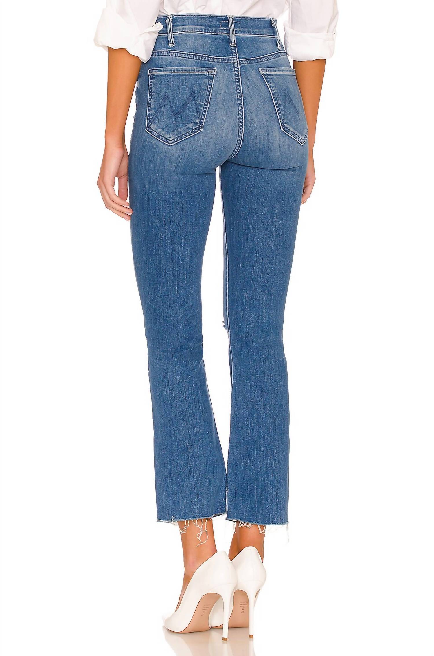 Mother - Hustler Ankle Fray Denim Jeans