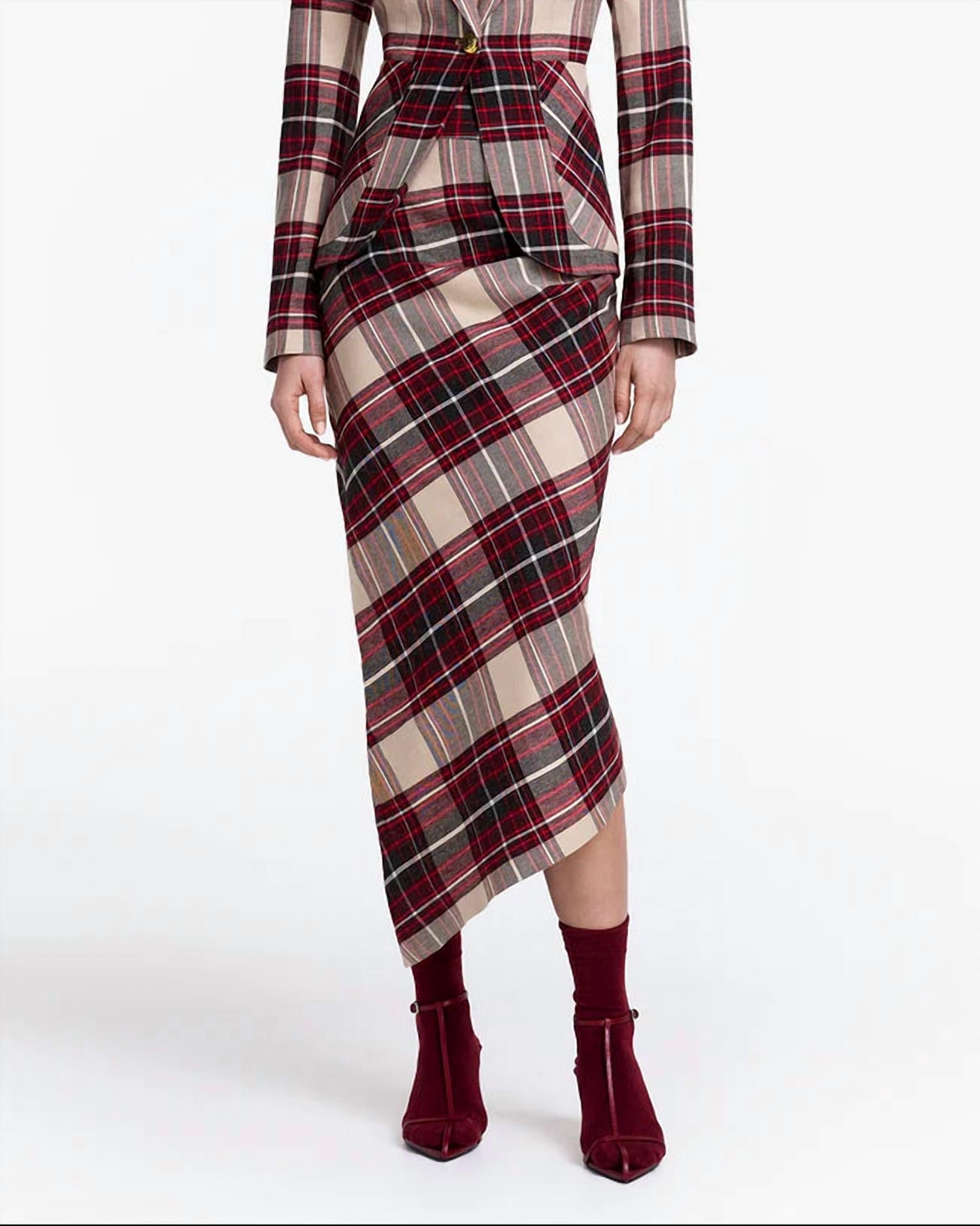 Smythe - Asymmetrical Midi Skirt