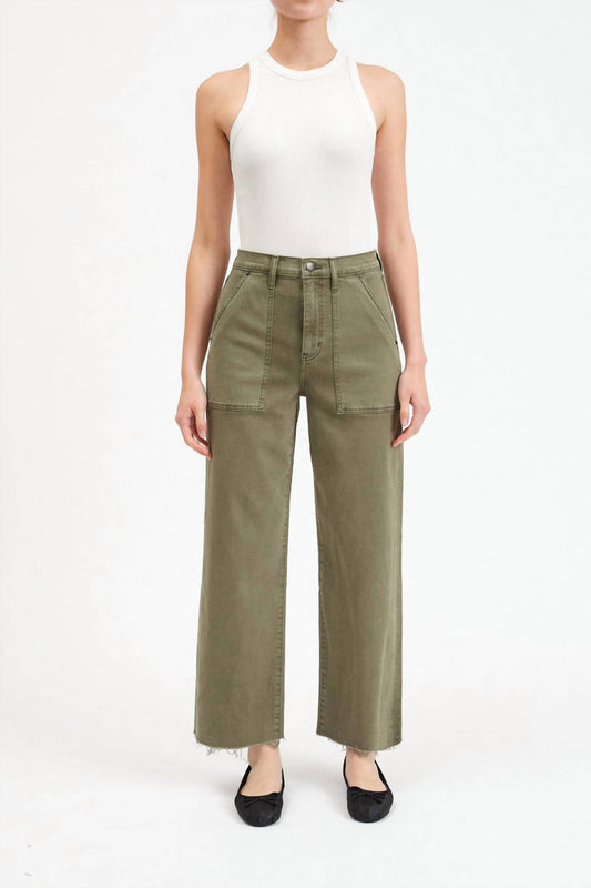 Daze - Pleaser High Rise Patch Pocket Pants