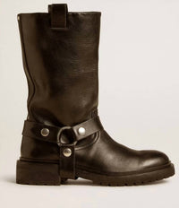 GOLDEN GOOSE Women's Kurt Boot in black - women's shoe