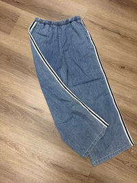 Jodifl - Women's Pull On Side Stripe Pants