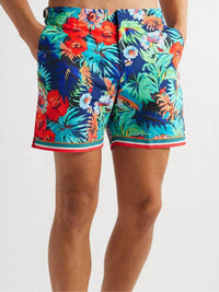 Orlebar Brown - Kid's Mid-length Floral-print Swim Shorts