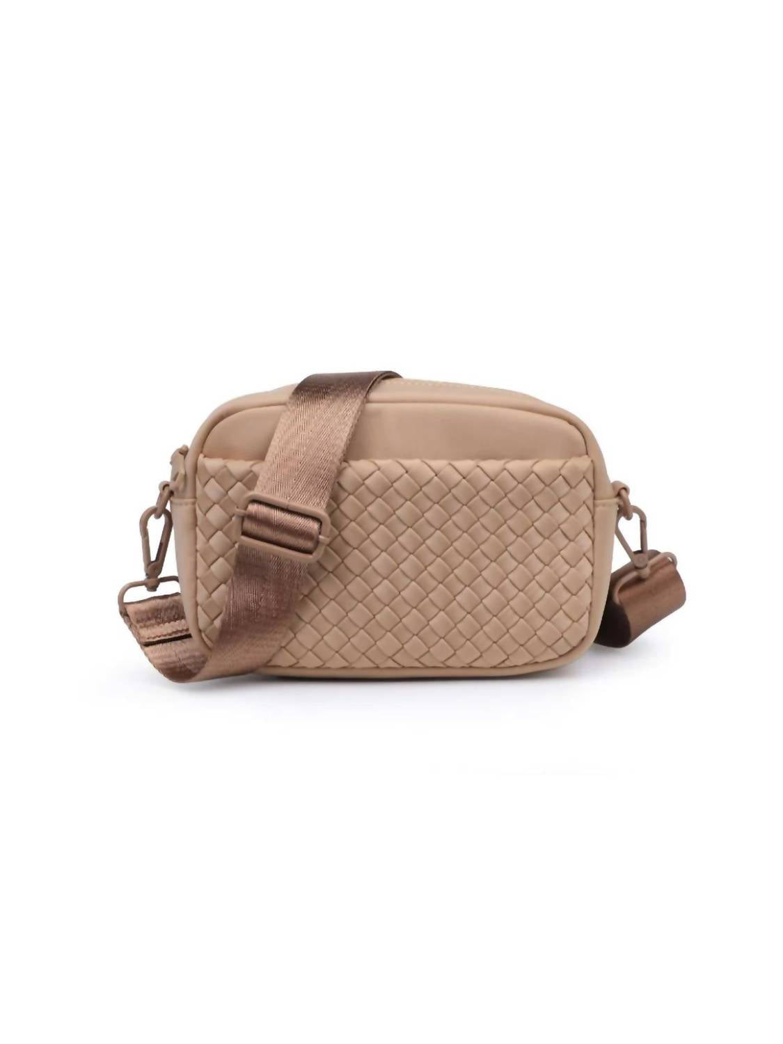 Sol And Selene - Women's Inspiration Woven Crossbody Bag