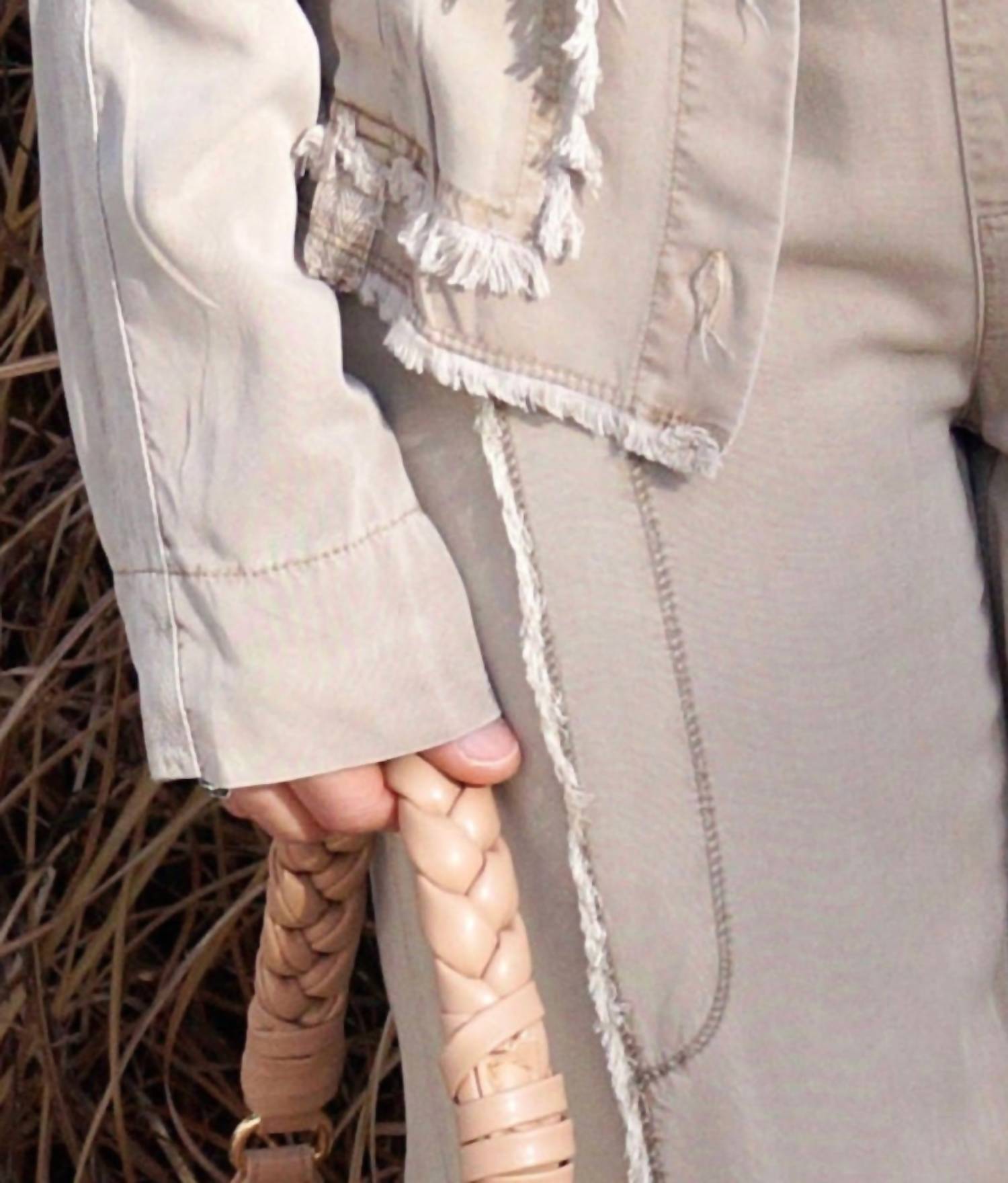 Xcvi - Pull-on Twill Wide Leg Pants