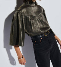 Nation Ltd - Marci Mock Neck Top