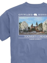ONWARD RESERVE Men's Samford Hall Tee in blue - men's t-shirt - alternate view