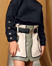Abel & Lula - Kid's Combined Twill Skirt