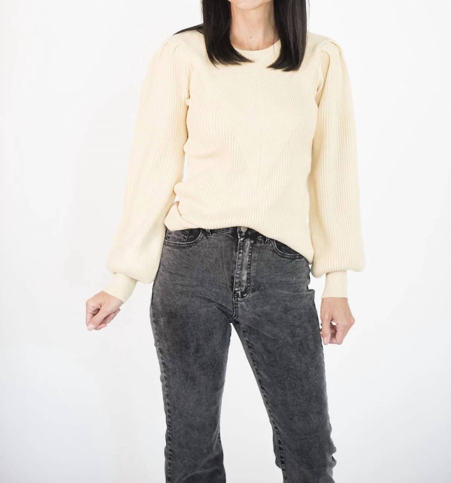 &Merci - Selina Ribbed Sweater