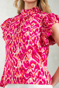 Thml - Flutter Sleeve Blouse