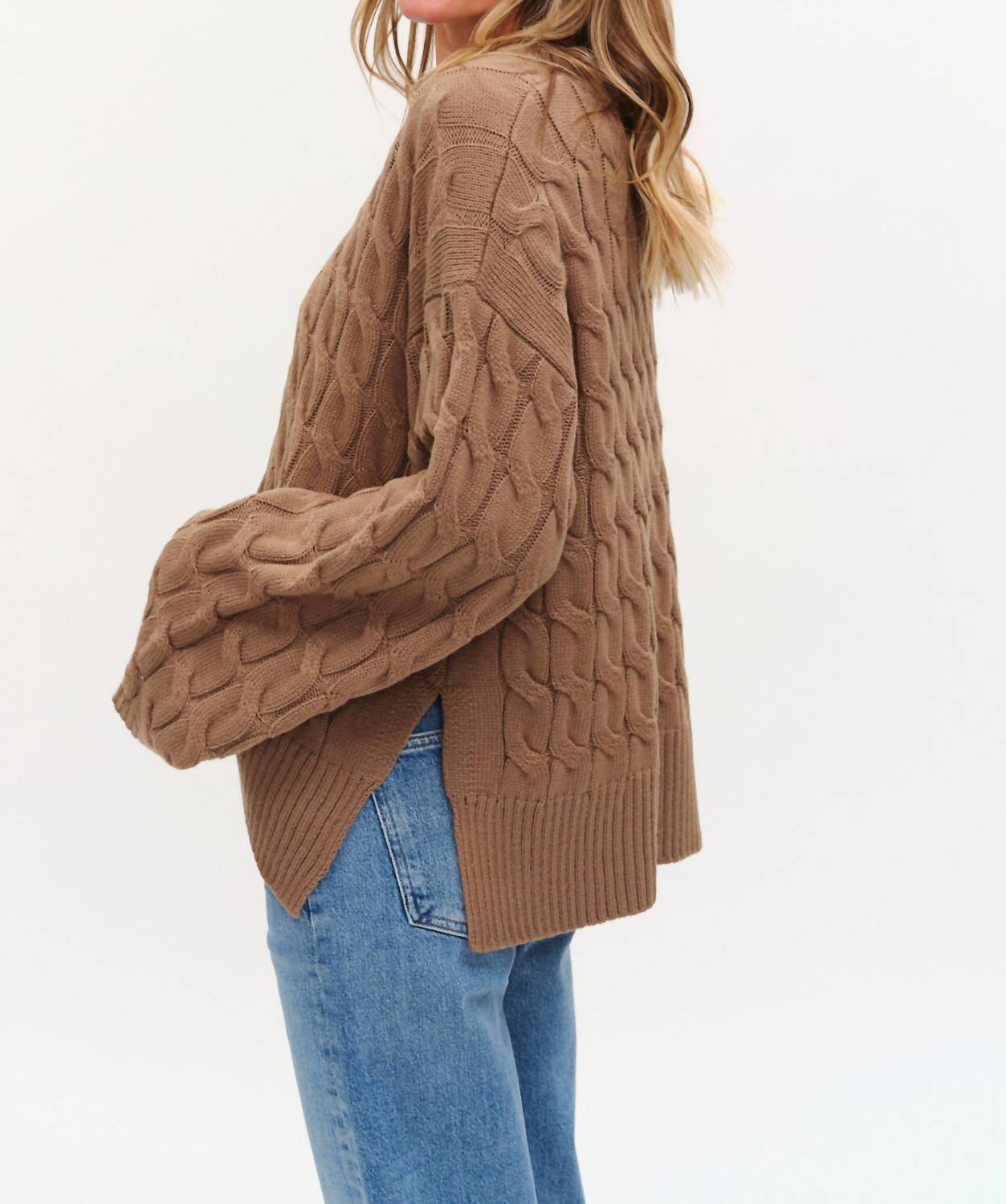 Six/Fifty - Willow Cable Knit Sweater