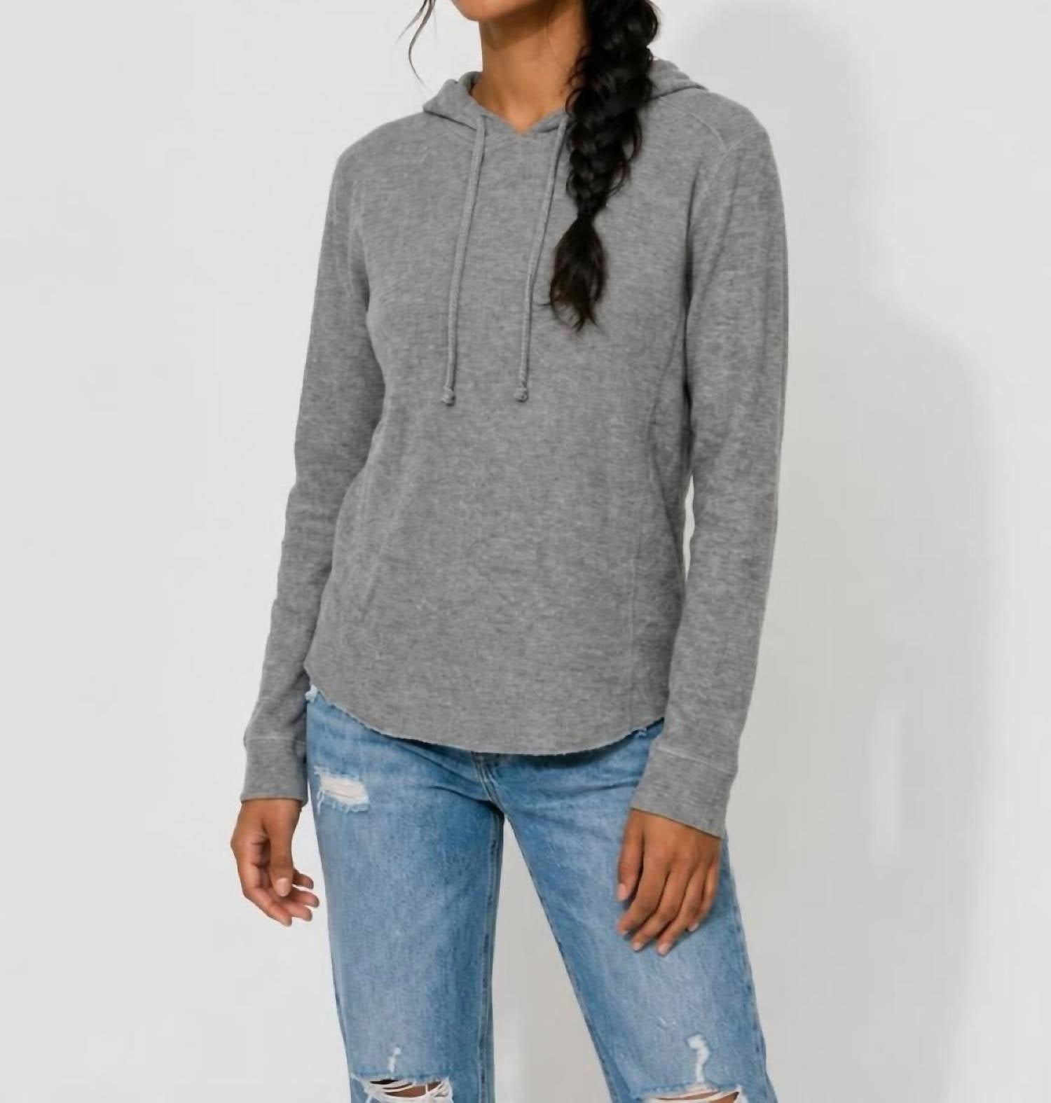 Vince - Ultra Soft Ribbed Hoodie