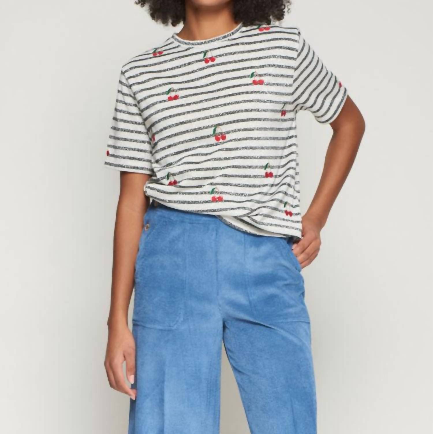 Vilagallo - Amalia Lurex T-shirt