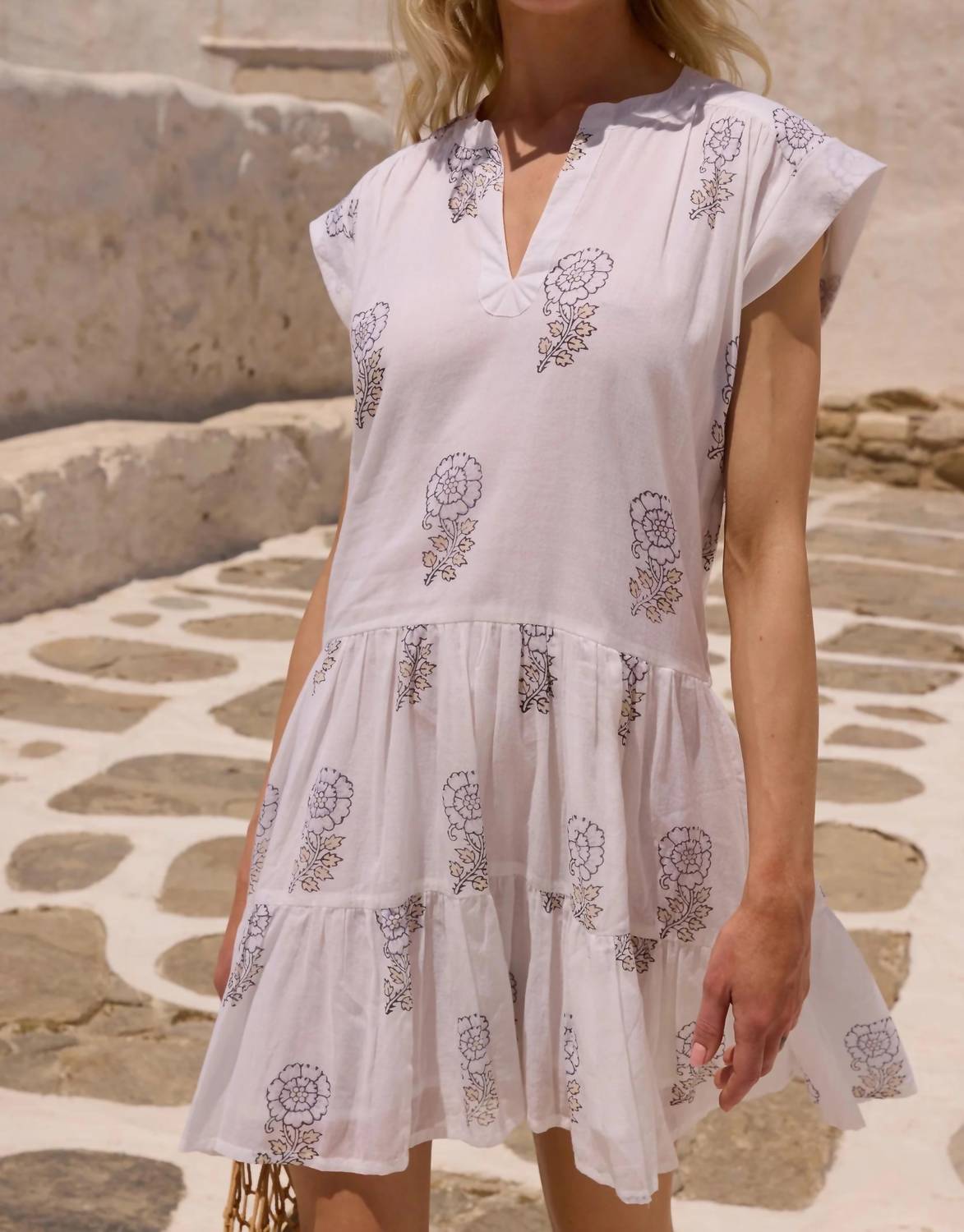 Oliphant - Roll Sleeve Leela Sky Dress