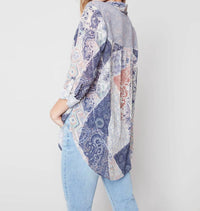 Charlie B - Crinkle Georgette Blouse