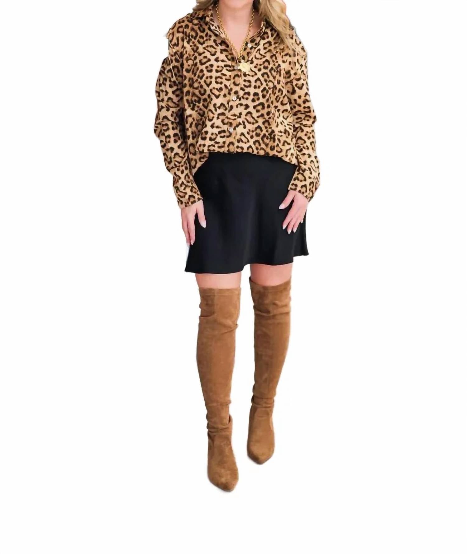 La Miel - Desert Long Sleeve Button Down Shirt