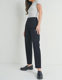 Just Black Denim - Tapered Barrel Jeans