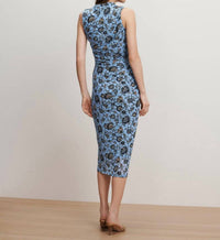 Veronica Beard - Sylviani Ruched Bodycon Midi Dress