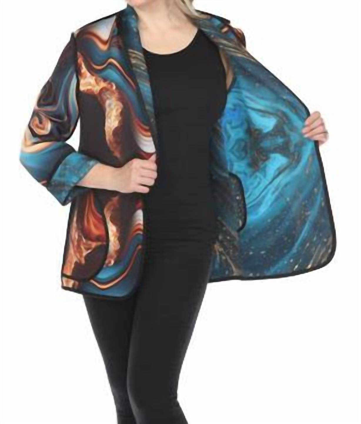 Fenya V - Women's Long Reversible Jacket