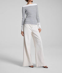 A.L.C. - Anya Striped Knit Top
