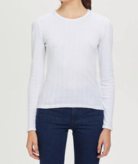 Goldie - Long Sleeve Puff Shoulder Top