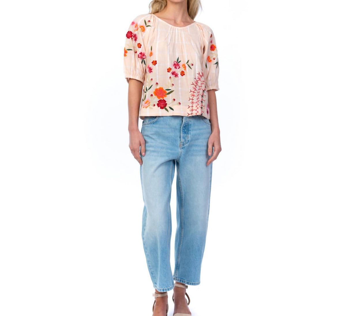 Mahila - Leora Emboidered Top