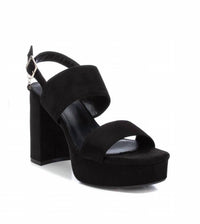 Xti - Women's Heeled Suede Sandals