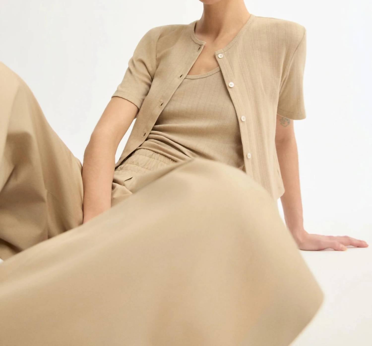 Arlo Mott - Marion Short Sleeve Cardigan