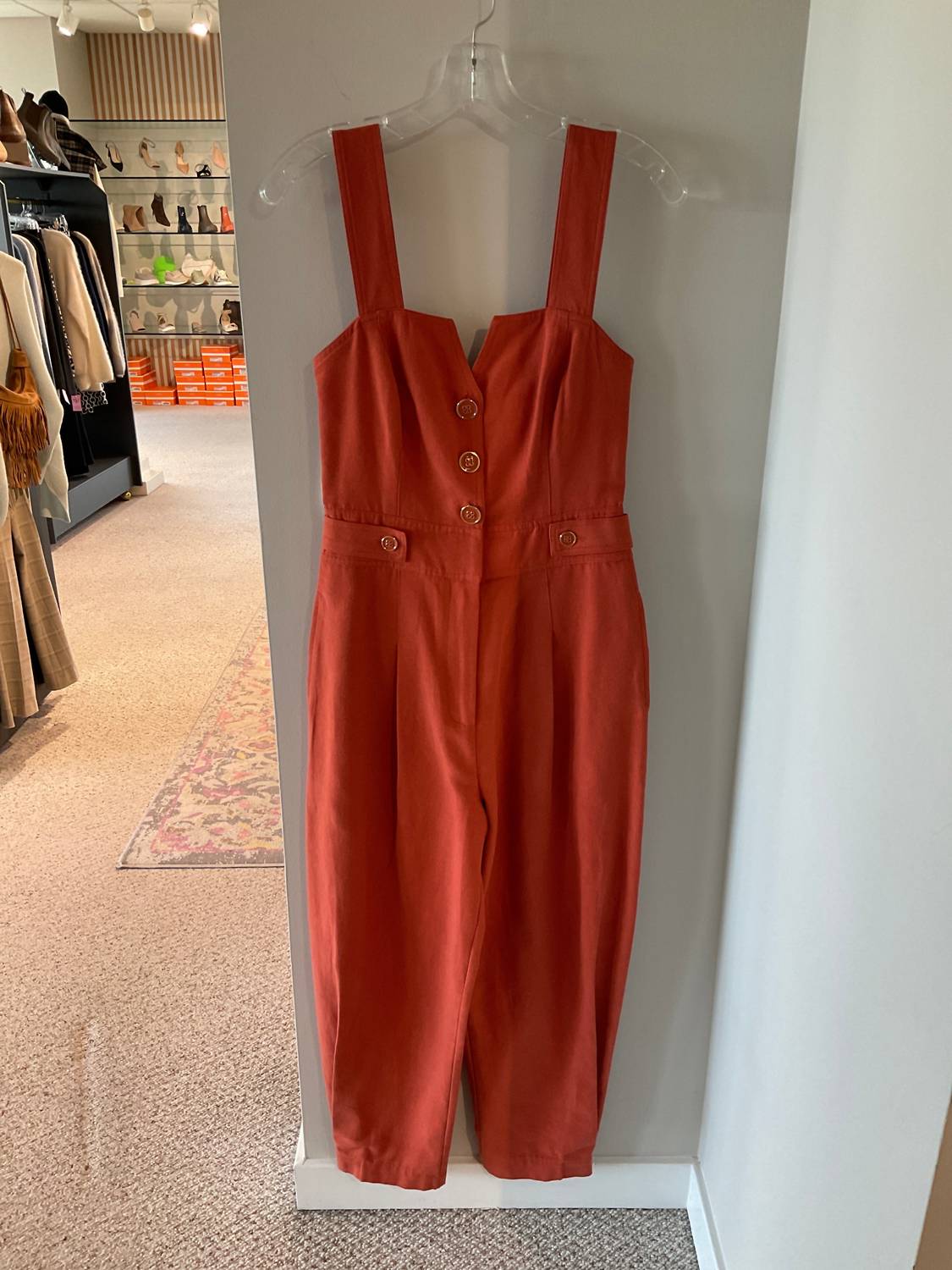 Farm Rio - Asymmetric Neck Jumpsuit