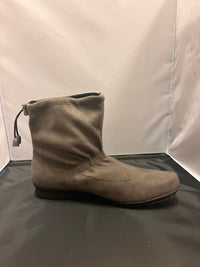 bussola Women's Catva Boot in stretch suede taupe - women's shoe