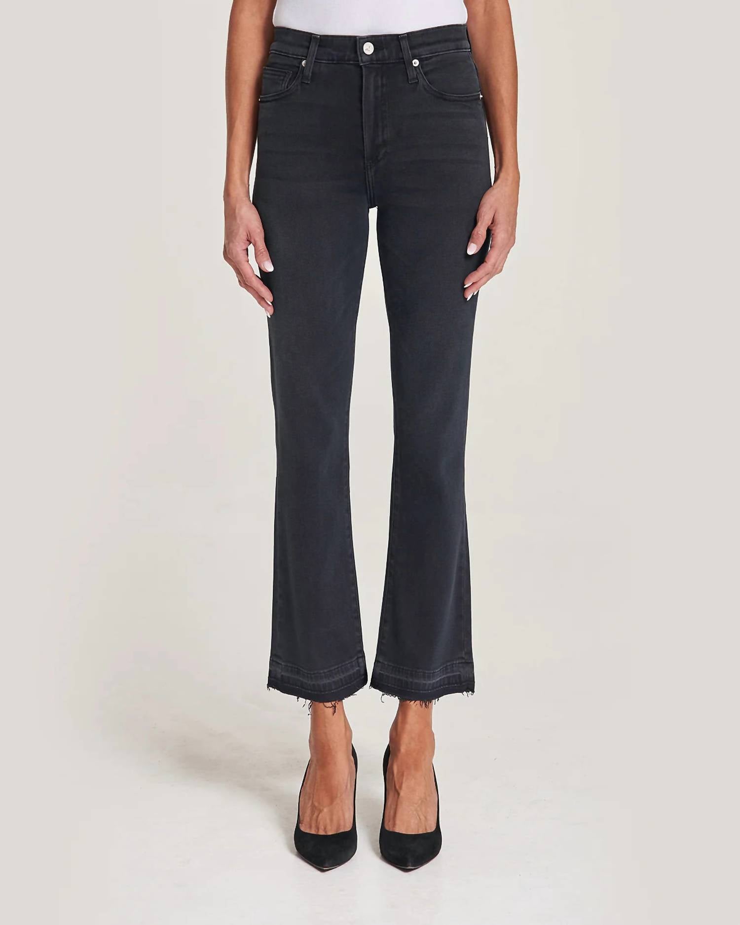 Le Jean - Bella Crop Flare Jeans