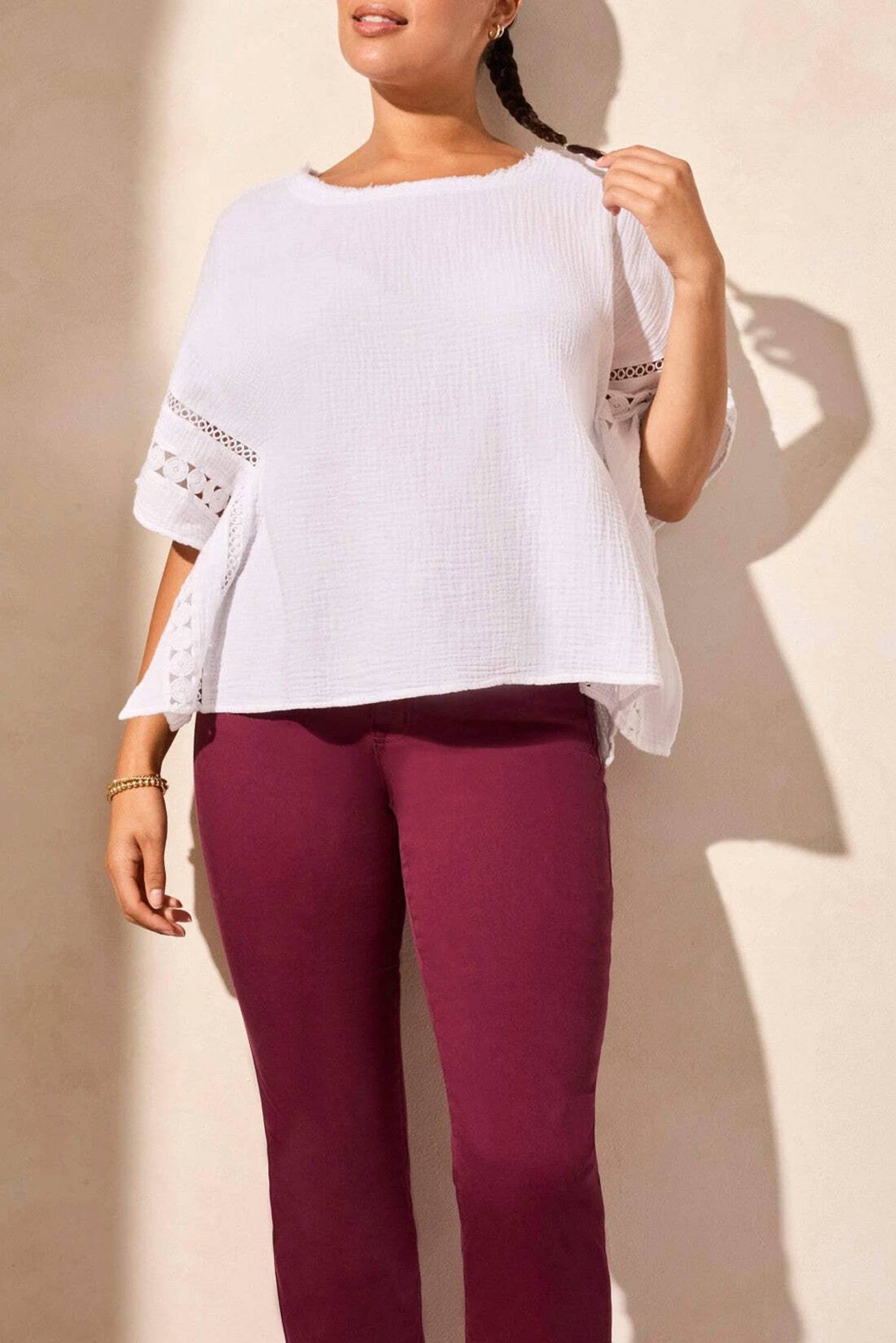 Tribal - Women's Kaftan Blouse Top