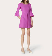 Valentino - Short Crepe Couture Dress